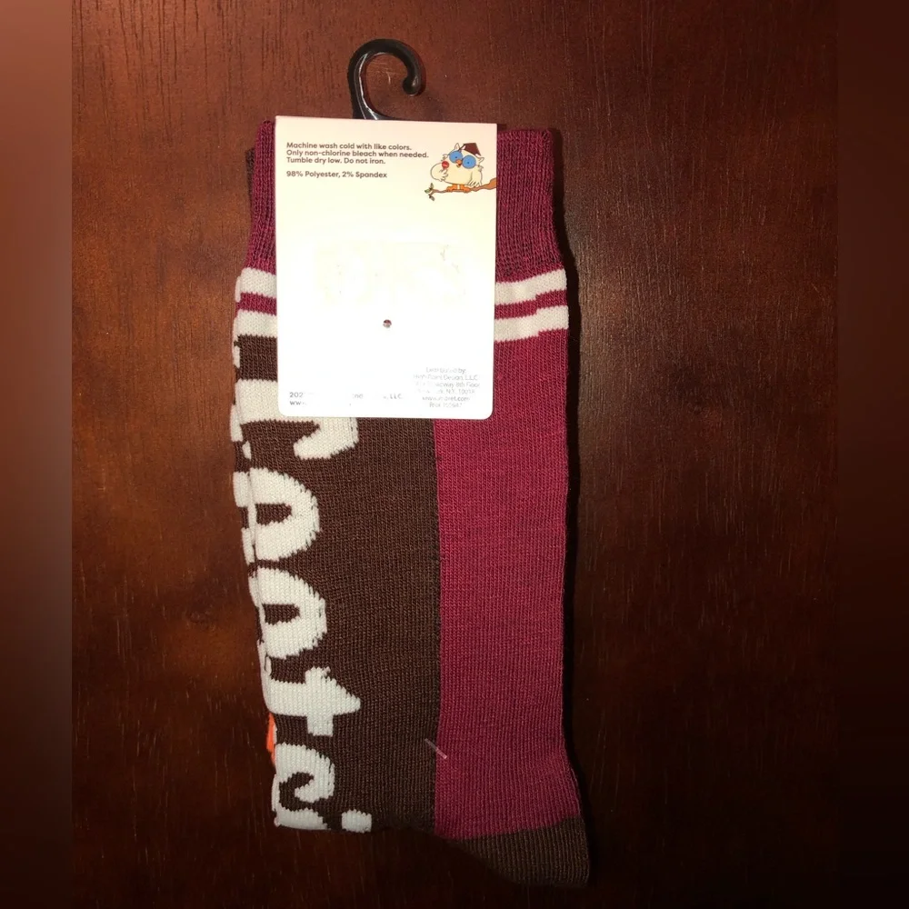 SWEETS FOR YOUR FEETS NOVELTY CREW SOCKS NWT MEN’S SHOE SIZE 6.5-12